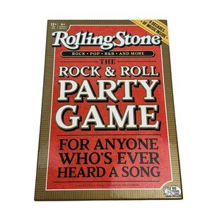 Rolling Stone Rock & Roll Party Game For Music Lovers Ages 12+ Featuring Buzzer